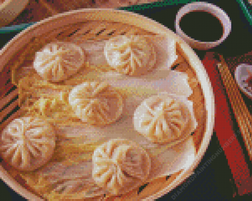 Dumplings Diamond Painting