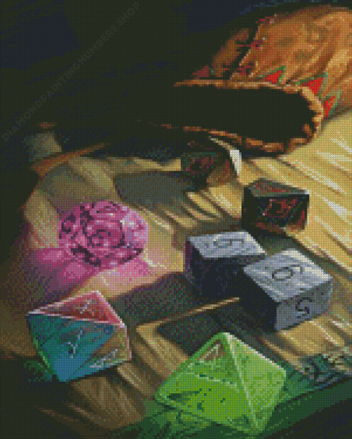 Dungeon And Dragon Diamond Painting