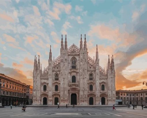 Duomo Di Milano Italy Diamond Painting