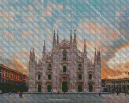 Duomo Di Milano Italy Diamond Painting