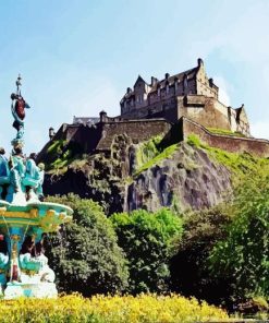 Edinburgh Castle Diamond Painting