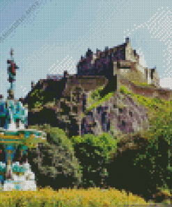 Edinburgh Castle Diamond Painting