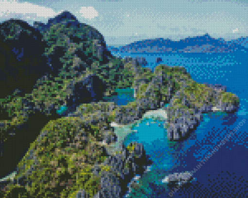 El Nido Island Diamond Painting