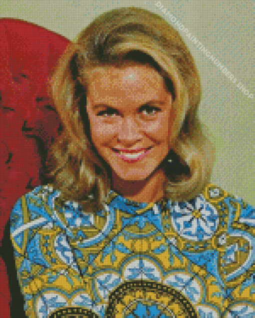 Elizabeth Montgomery Actress Diamond Painting