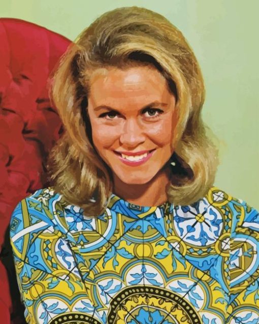 Elizabeth Montgomery Actress Diamond Painting