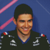 Esteban Ocon Diamond Painting