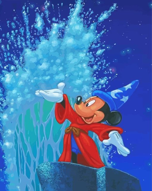 Fantasia Mickey Mouse Diamond Painting