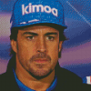 Fernando Alonso Diamond Painting