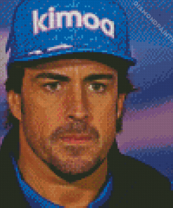 Fernando Alonso Diamond Painting