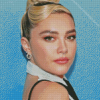 Florence Pugh Beautiful Actress Diamond Painting