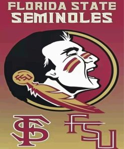 Florida State Seminoles Logo Diamond Painting