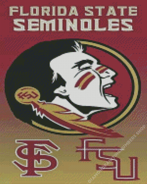 Florida State Seminoles Logo Diamond Painting