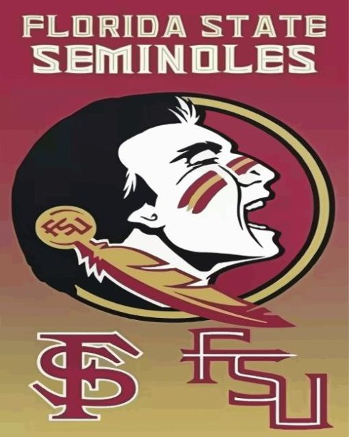 Florida State Seminoles Logo Diamond Painting