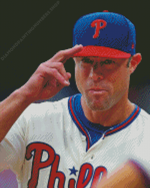 Gabe Kapler Diamond Painting