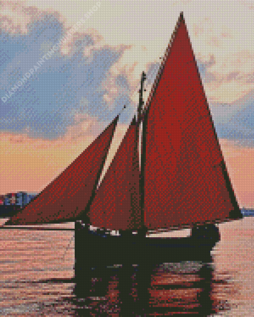 Galway Hooker Diamond Painting