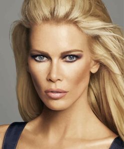 German Model Claudia Schiffer Diamond Painting