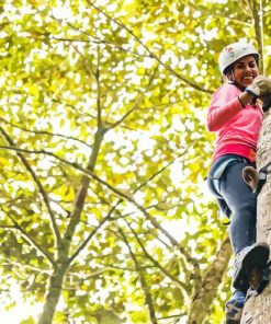 Girl Climbing Tree Diamond Painting