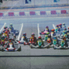 Go Karting Diamond Painting