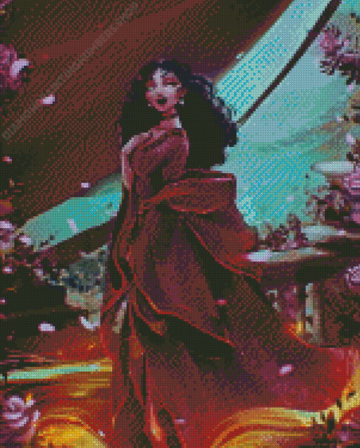 Gothel Villain Art Diamond Painting