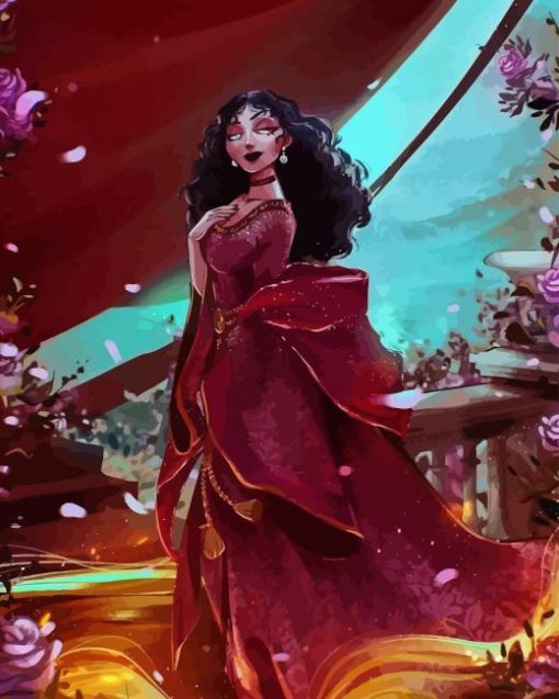 Gothel Villain Art Diamond Painting