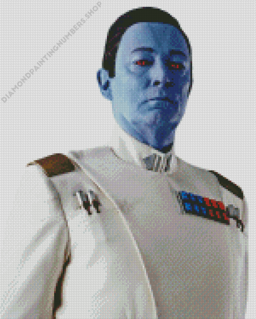 Grand Admiral Thrawn Diamond Painting