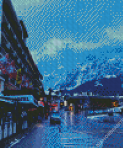 Grindelwald Village Diamond Painting