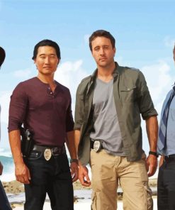 Hawaii Five 0 Characters Diamond Painting