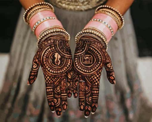 Henna Wedding Diamond Painting