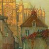 Henri Le Sidaner Beauvais Cathedral Diamond Painting