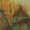 Henri Le Sidaner Beauvais Cathedral Diamond Painting