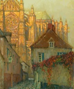 Henri Le Sidaner Beauvais Cathedral Diamond Painting