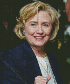 Hillary Clinton Diamond Painting