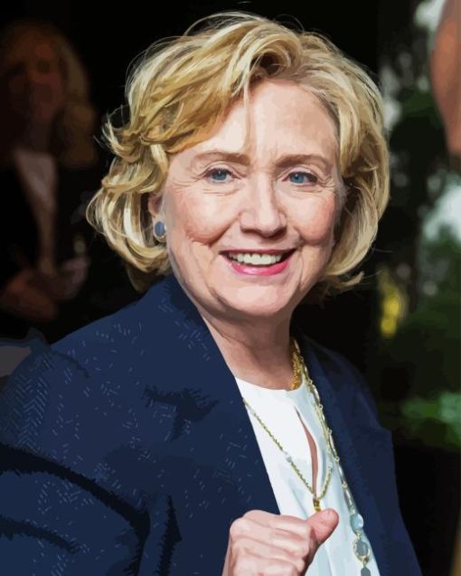 Hillary Clinton Diamond Painting