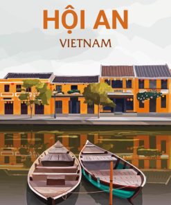 Hoi An Vietnam Poster Diamond Painting