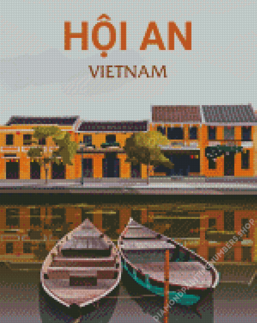 Hoi An Vietnam Poster Diamond Painting