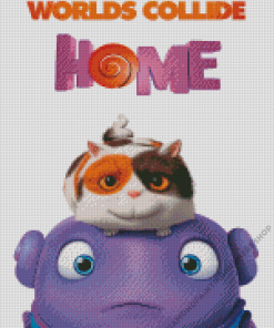 Home Boov Poster Diamond Painting