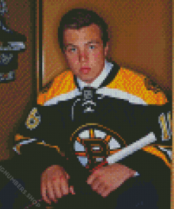 Ice Hockey Player Charlie Mcavoy Diamond Painting