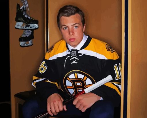 Ice Hockey Player Charlie Mcavoy Diamond Painting