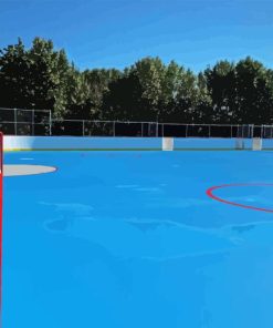 Ice Rink For Hockey Diamond Painting