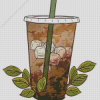 Iced Coffee Diamond Painting