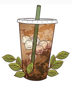 Iced Coffee Diamond Painting