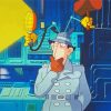 Inspector Gadget Cartoon Diamond Painting