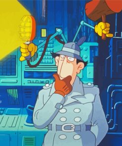 Inspector Gadget Cartoon Diamond Painting