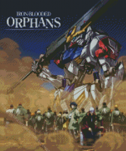 Iron Blooded Orphans Diamond Painting