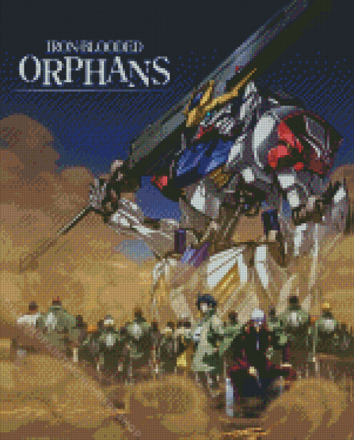 Iron Blooded Orphans Diamond Painting