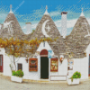 Italy Alberobello Town Diamond Painting