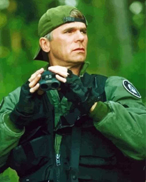 Jack ONeill Stargate SG1 Diamond Painting