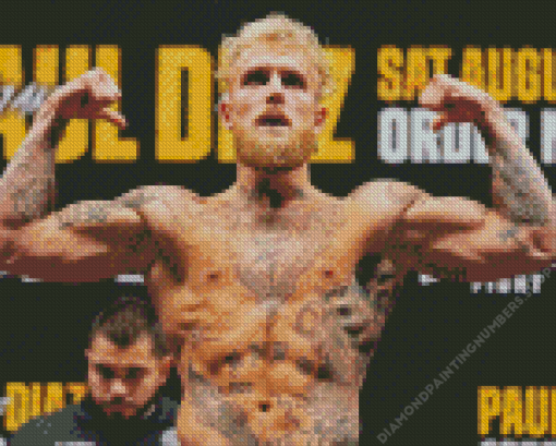 Jake Paul Boxer Diamond Painting