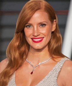 Jessica Chastain Diamond Painting