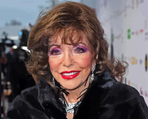 Joan Collins Diamond Painting